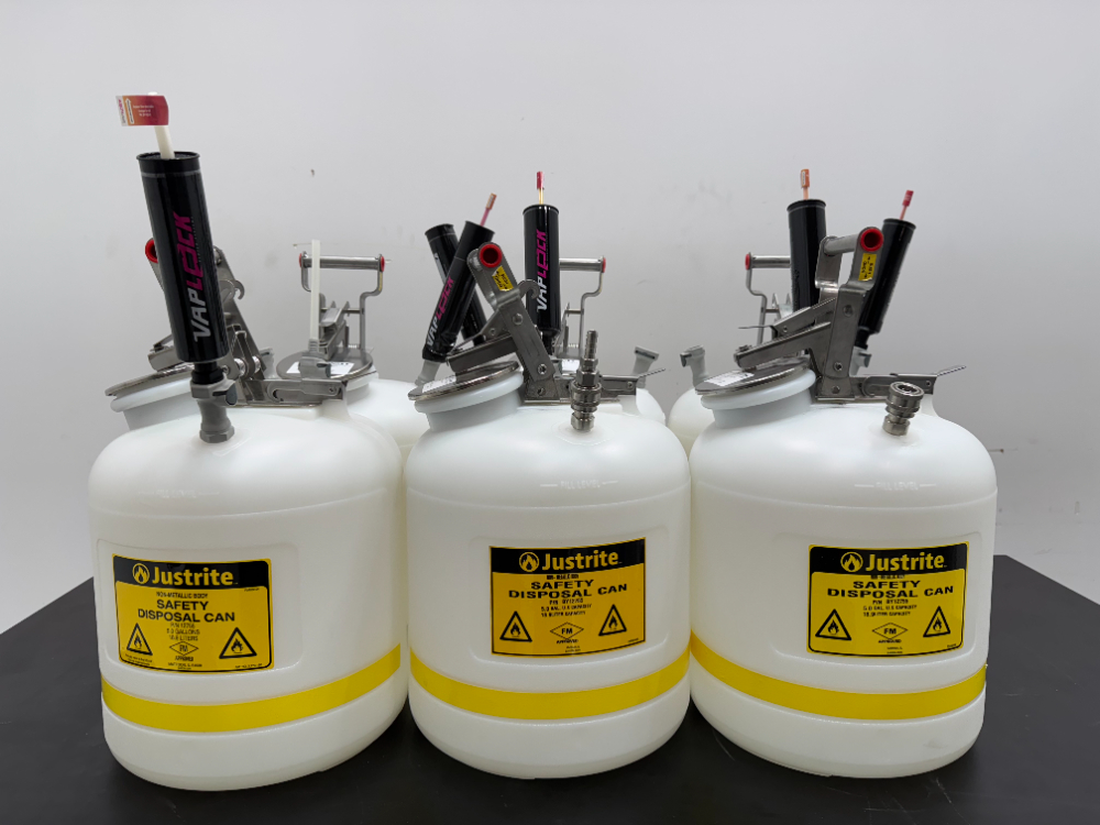 Image of Justrite Safety Disposal Can; Quantity: 6